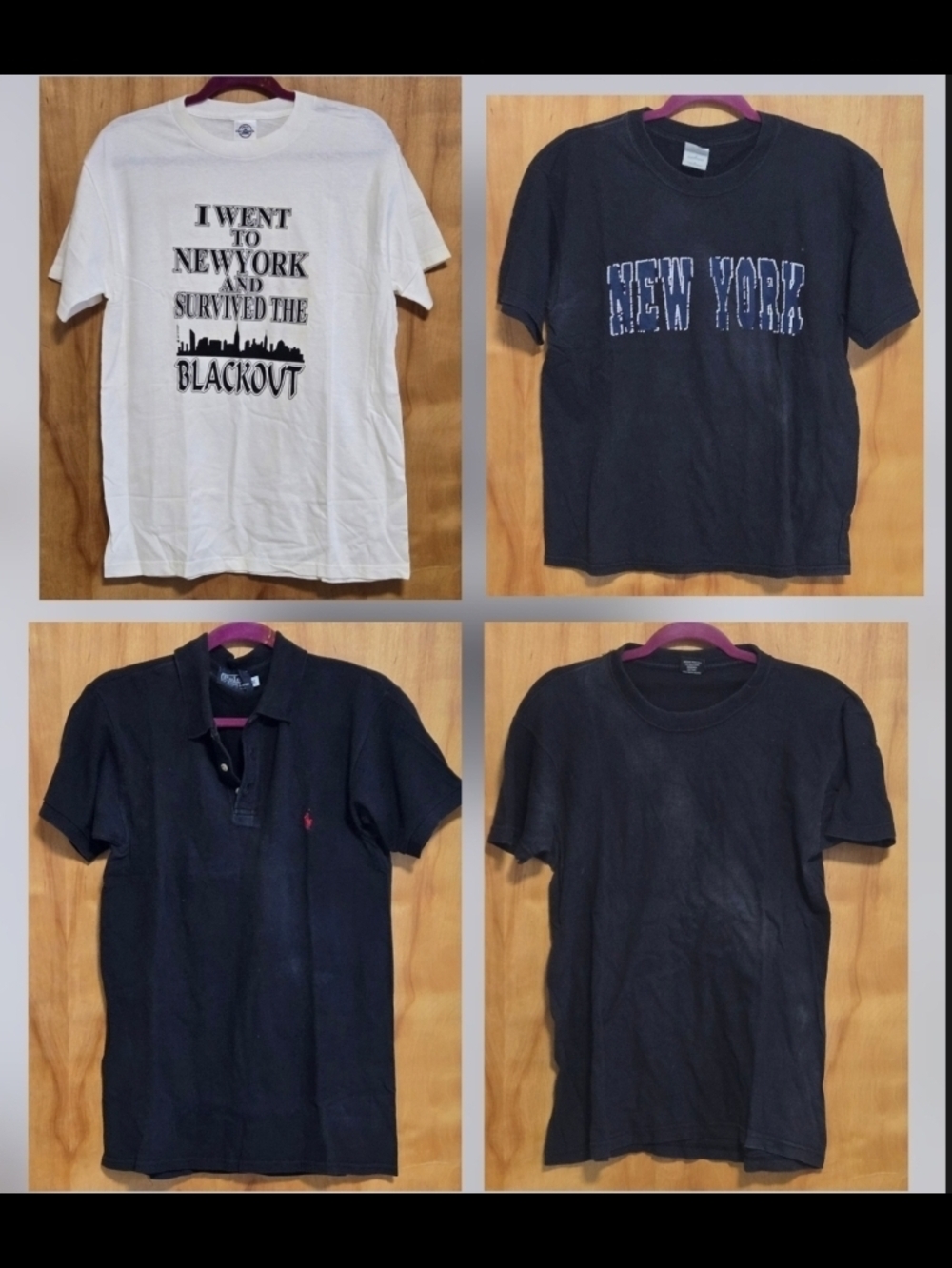 BUNDLE FASHION MEN'S 4 TOPS-POLO